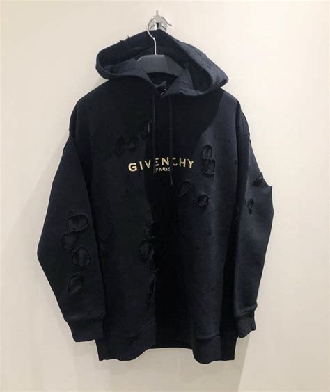 givenchy red box hoodie|givenchy paris sweatshirt destroyed.